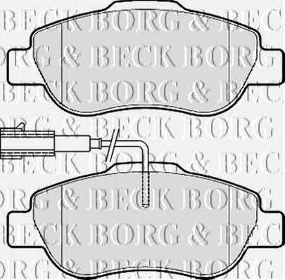 Borg & beck BBP2149 Гальмівні колодки, комплект BBP2149: Купити в Україні - Добра ціна на EXIST.UA!