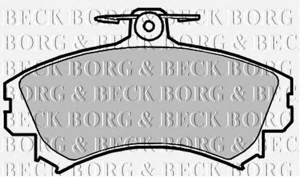 Borg & beck BBP2151 Гальмівні колодки, комплект BBP2151: Купити в Україні - Добра ціна на EXIST.UA!