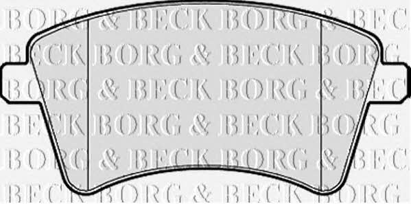 Borg & beck BBP2152 Гальмівні колодки, комплект BBP2152: Купити в Україні - Добра ціна на EXIST.UA!