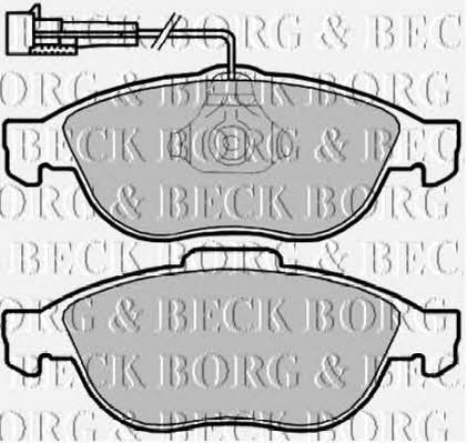 Borg & beck BBP2160 Гальмівні колодки, комплект BBP2160: Купити в Україні - Добра ціна на EXIST.UA!