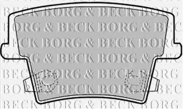 Borg & beck BBP2168 Гальмівні колодки, комплект BBP2168: Купити в Україні - Добра ціна на EXIST.UA!