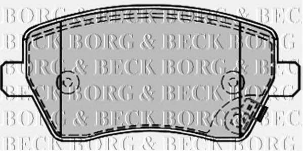 Borg & beck BBP2169 Гальмівні колодки, комплект BBP2169: Купити в Україні - Добра ціна на EXIST.UA!