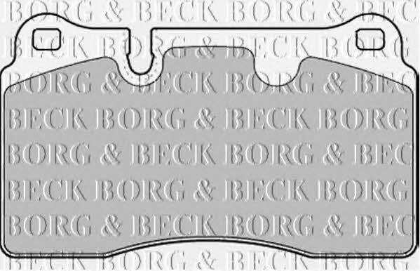 Borg & beck BBP2175 Гальмівні колодки, комплект BBP2175: Купити в Україні - Добра ціна на EXIST.UA!