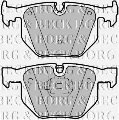 Borg & beck BBP2184 Гальмівні колодки, комплект BBP2184: Купити в Україні - Добра ціна на EXIST.UA!