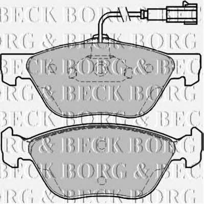Borg & beck BBP2200 Гальмівні колодки, комплект BBP2200: Купити в Україні - Добра ціна на EXIST.UA!