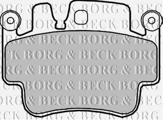 Borg & beck BBP2202 Гальмівні колодки, комплект BBP2202: Купити в Україні - Добра ціна на EXIST.UA!