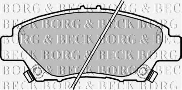 Borg & beck BBP2207 Гальмівні колодки, комплект BBP2207: Купити в Україні - Добра ціна на EXIST.UA!