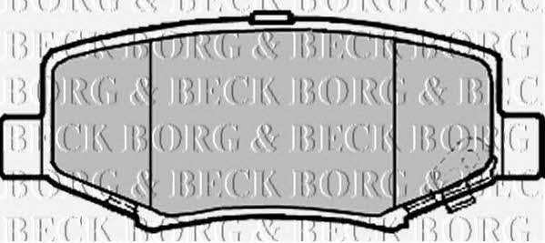 Borg & beck BBP2208 Гальмівні колодки, комплект BBP2208: Купити в Україні - Добра ціна на EXIST.UA!