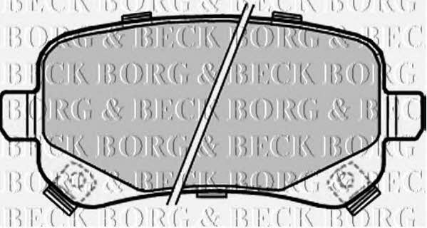 Borg & beck BBP2209 Гальмівні колодки, комплект BBP2209: Купити в Україні - Добра ціна на EXIST.UA!