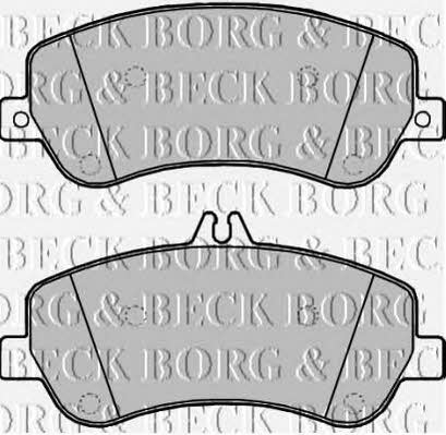 Borg & beck BBP2210 Гальмівні колодки, комплект BBP2210: Купити в Україні - Добра ціна на EXIST.UA!
