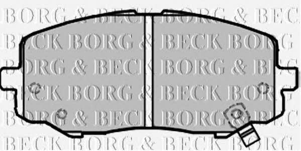 Borg & beck BBP2213 Гальмівні колодки, комплект BBP2213: Купити в Україні - Добра ціна на EXIST.UA!