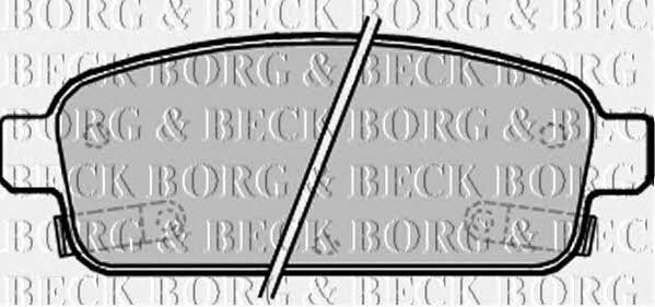 Borg & beck BBP2214 Гальмівні колодки, комплект BBP2214: Купити в Україні - Добра ціна на EXIST.UA!