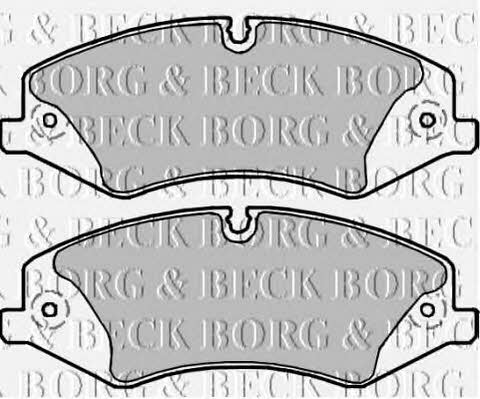 Borg & beck BBP2217 Гальмівні колодки, комплект BBP2217: Купити в Україні - Добра ціна на EXIST.UA!