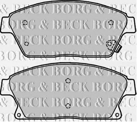 Borg & beck BBP2228 Гальмівні колодки, комплект BBP2228: Купити в Україні - Добра ціна на EXIST.UA!