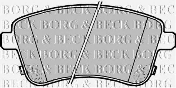 Borg & beck BBP2233 Гальмівні колодки, комплект BBP2233: Купити в Україні - Добра ціна на EXIST.UA!