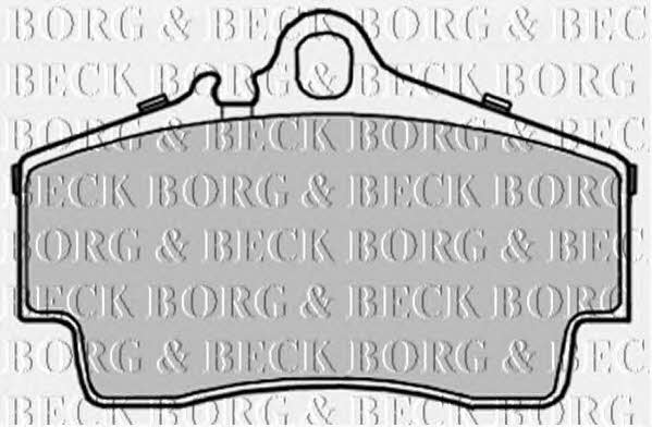 Borg & beck BBP2235 Гальмівні колодки, комплект BBP2235: Купити в Україні - Добра ціна на EXIST.UA!