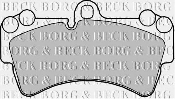 Borg & beck BBP2236 Гальмівні колодки, комплект BBP2236: Купити в Україні - Добра ціна на EXIST.UA!