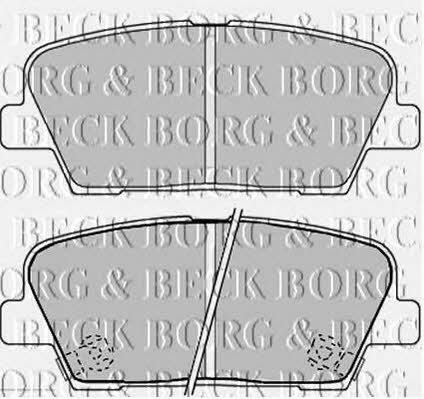 Borg & beck BBP2238 Гальмівні колодки, комплект BBP2238: Купити в Україні - Добра ціна на EXIST.UA!
