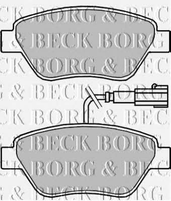 Borg & beck BBP2243 Гальмівні колодки, комплект BBP2243: Купити в Україні - Добра ціна на EXIST.UA!