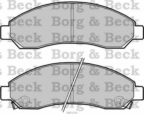 Borg & beck BBP2256 Гальмівні колодки, комплект BBP2256: Купити в Україні - Добра ціна на EXIST.UA!