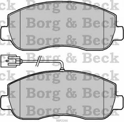 Borg & beck BBP2266 Гальмівні колодки, комплект BBP2266: Купити в Україні - Добра ціна на EXIST.UA!