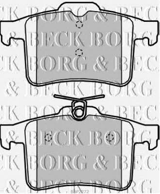 Borg & beck BBP2272 Гальмівні колодки, комплект BBP2272: Купити в Україні - Добра ціна на EXIST.UA!