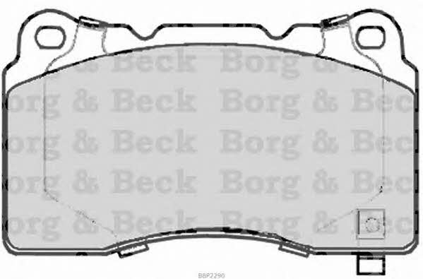 Borg & beck BBP2290 Гальмівні колодки, комплект BBP2290: Приваблива ціна - Купити в Україні на EXIST.UA!