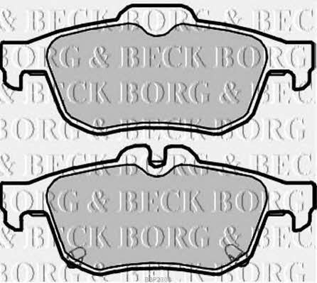 Borg & beck BBP2303 Гальмівні колодки, комплект BBP2303: Приваблива ціна - Купити в Україні на EXIST.UA!
