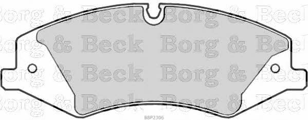 Borg & beck BBP2306 Гальмівні колодки, комплект BBP2306: Купити в Україні - Добра ціна на EXIST.UA!