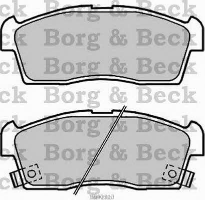 Borg & beck BBP2313 Гальмівні колодки, комплект BBP2313: Приваблива ціна - Купити в Україні на EXIST.UA!