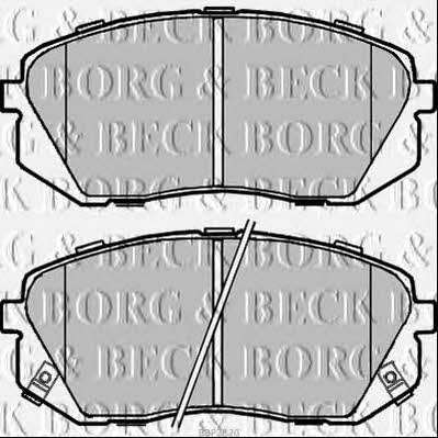 Borg & beck BBP2320 Гальмівні колодки, комплект BBP2320: Купити в Україні - Добра ціна на EXIST.UA!