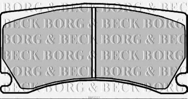 Borg & beck BBP2327 Гальмівні колодки, комплект BBP2327: Купити в Україні - Добра ціна на EXIST.UA!
