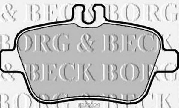 Borg & beck BBP2329 Гальмівні колодки, комплект BBP2329: Купити в Україні - Добра ціна на EXIST.UA!