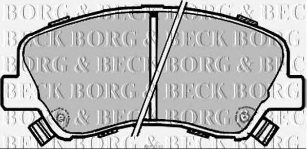 Borg & beck BBP2330 Гальмівні колодки, комплект BBP2330: Купити в Україні - Добра ціна на EXIST.UA!