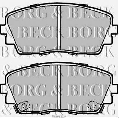 Borg & beck BBP2332 Гальмівні колодки, комплект BBP2332: Купити в Україні - Добра ціна на EXIST.UA!
