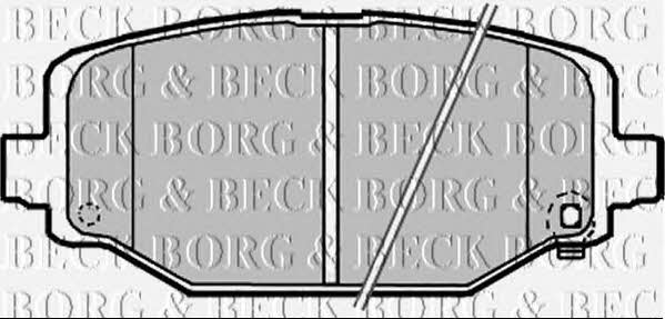 Borg & beck BBP2341 Гальмівні колодки, комплект BBP2341: Купити в Україні - Добра ціна на EXIST.UA!