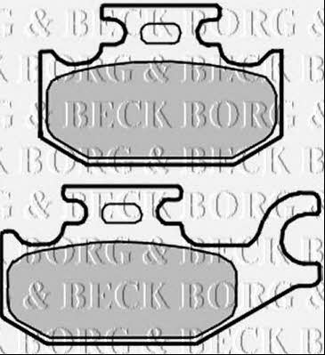 Borg & beck BBP2343 Гальмівні колодки, комплект BBP2343: Купити в Україні - Добра ціна на EXIST.UA!