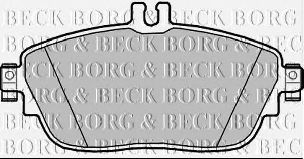 Borg & beck BBP2344 Гальмівні колодки, комплект BBP2344: Купити в Україні - Добра ціна на EXIST.UA!