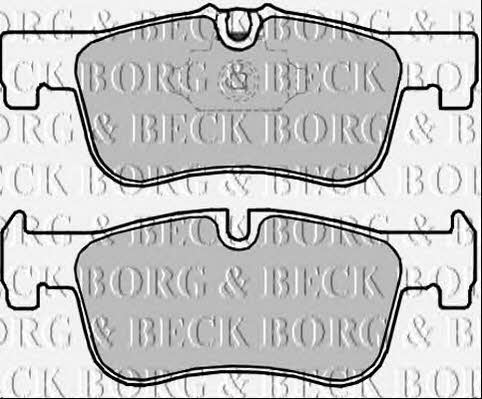 Borg & beck BBP2346 Гальмівні колодки, комплект BBP2346: Купити в Україні - Добра ціна на EXIST.UA!
