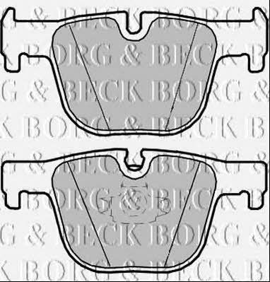 Borg & beck BBP2347 Гальмівні колодки, комплект BBP2347: Купити в Україні - Добра ціна на EXIST.UA!