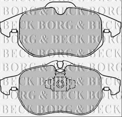 Borg & beck BBP2354 Гальмівні колодки, комплект BBP2354: Купити в Україні - Добра ціна на EXIST.UA!