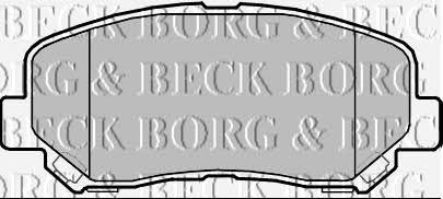 Borg & beck BBP2355 Гальмівні колодки, комплект BBP2355: Купити в Україні - Добра ціна на EXIST.UA!