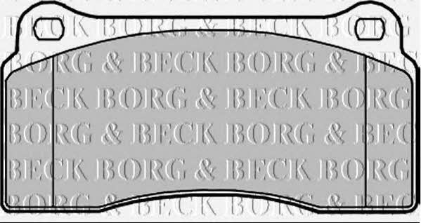 Borg & beck BBP2358 Гальмівні колодки, комплект BBP2358: Купити в Україні - Добра ціна на EXIST.UA!