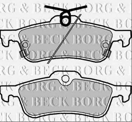 Borg & beck BBP2361 Гальмівні колодки, комплект BBP2361: Купити в Україні - Добра ціна на EXIST.UA!