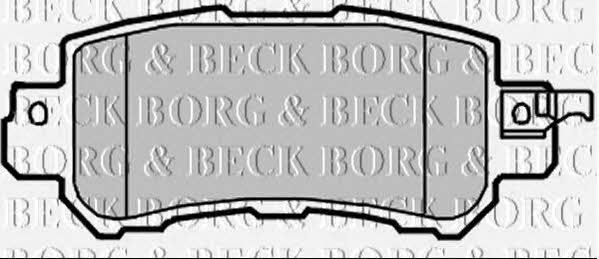 Borg & beck BBP2365 Гальмівні колодки, комплект BBP2365: Купити в Україні - Добра ціна на EXIST.UA!