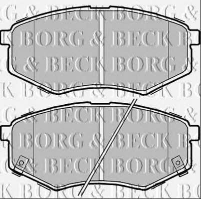 Borg & beck BBP2368 Гальмівні колодки, комплект BBP2368: Купити в Україні - Добра ціна на EXIST.UA!