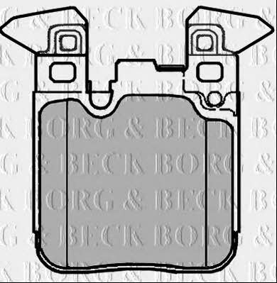 Borg & beck BBP2376 Гальмівні колодки, комплект BBP2376: Купити в Україні - Добра ціна на EXIST.UA!