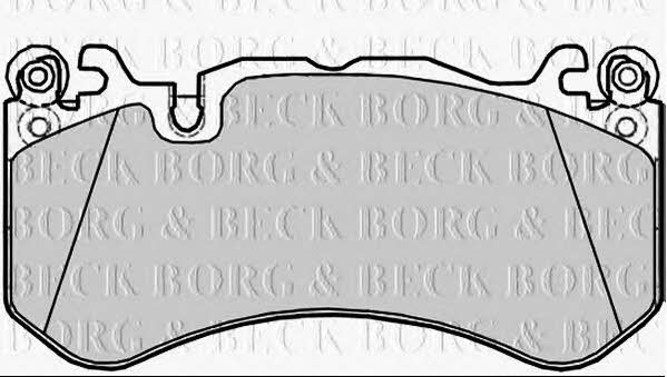 Borg & beck BBP2385 Гальмівні колодки, комплект BBP2385: Купити в Україні - Добра ціна на EXIST.UA!