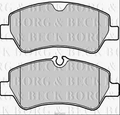 Borg & beck BBP2409 Гальмівні колодки, комплект BBP2409: Купити в Україні - Добра ціна на EXIST.UA!
