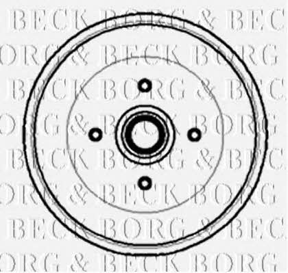 Borg & beck BBR7000 Барабан гальмівний BBR7000: Купити в Україні - Добра ціна на EXIST.UA!
